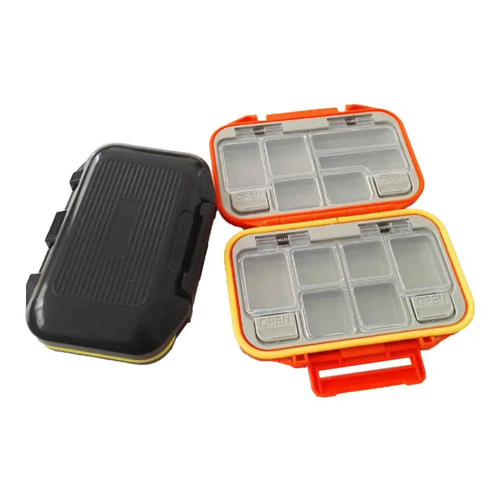 

80%HOTPortable Fishing Tackle Box Waterproof Double-Sided Bait Lure Hooks Storage Case