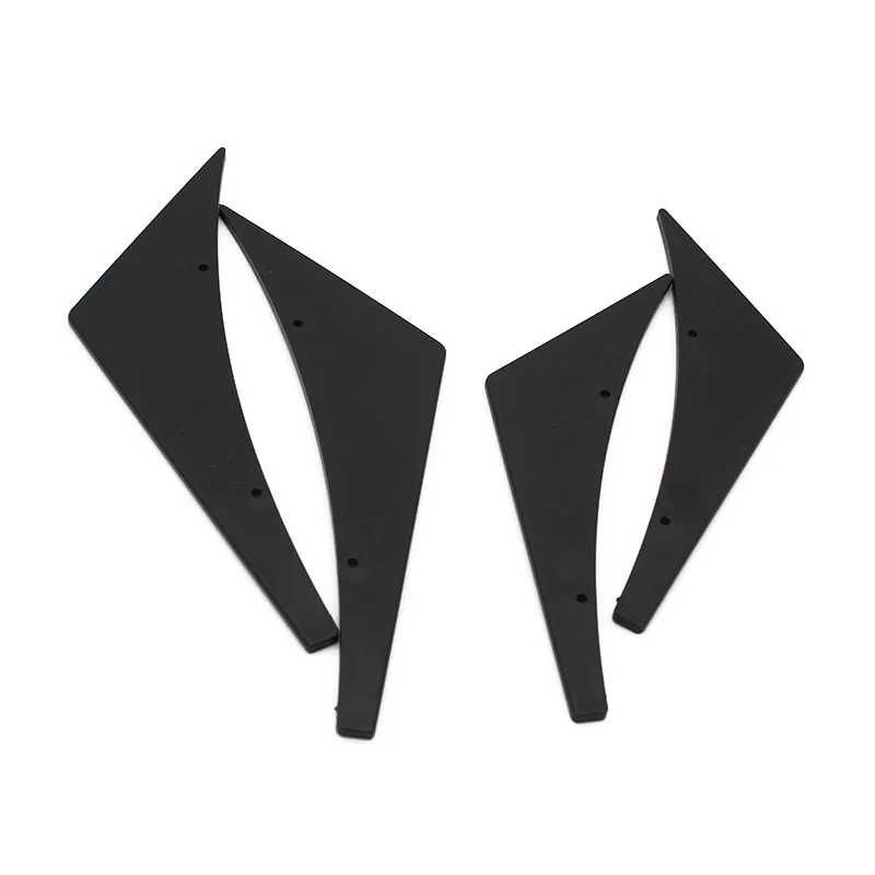 Бесплатная доставка сплиттер для переднего бампера плавники спойлер тела