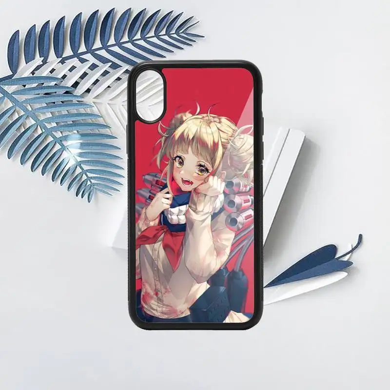 

Anime Toga Himiko My Hero Phone Case PC for iPhone 11 12 pro XS MAX 8 7 6 6S Plus X 5S SE 2020 XR
