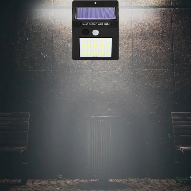 60/70LED Настенные светильники на солнечных батареях водонепроницаемые