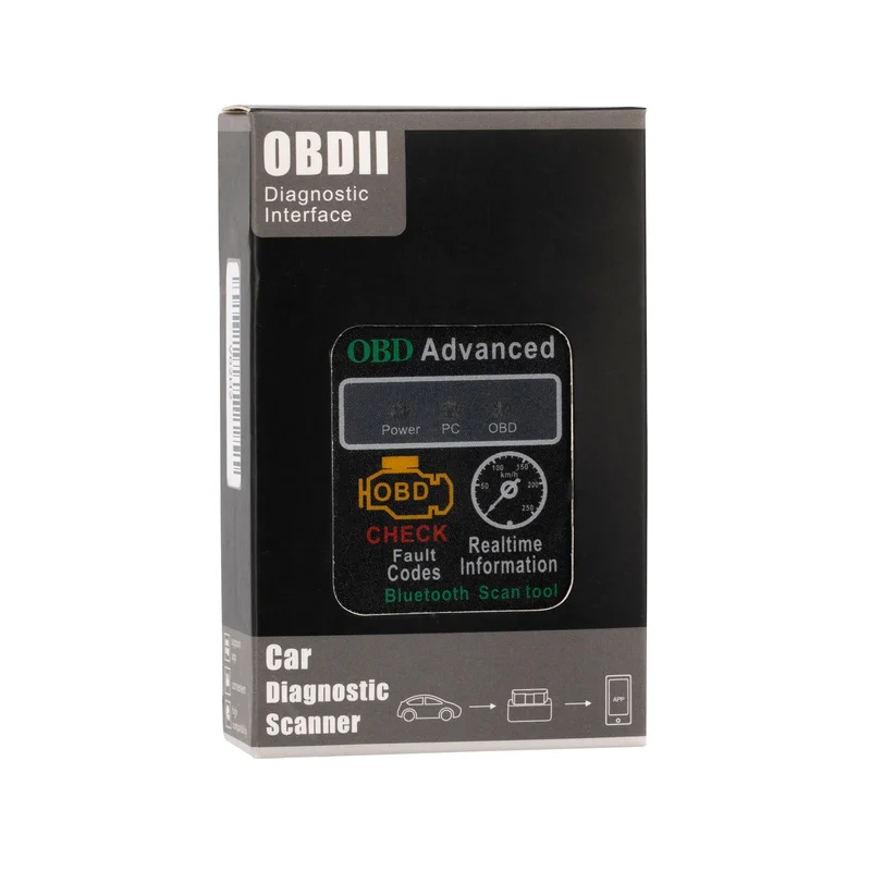 ELM 327 V1.5 OBD2 Bluetooth сканер OBD автомобильный диагностический инструмент Elm327 odb2 для