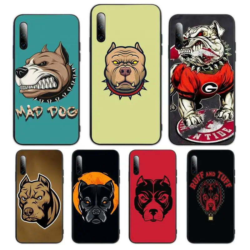 

Pitbull dog Phone Case For Xiaomi pocophone F1 mi10lite 5 8se pro note2 3 6 8explorer 9t a2lite Cover Fundas Coque