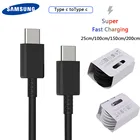 Оригинальный PD Usb Type C кабель для Samsung A71 Usbc к Usbc кабель для быстрой зарядки для Galaxy Fold Note 20 10 S10 S20 Ultra S9