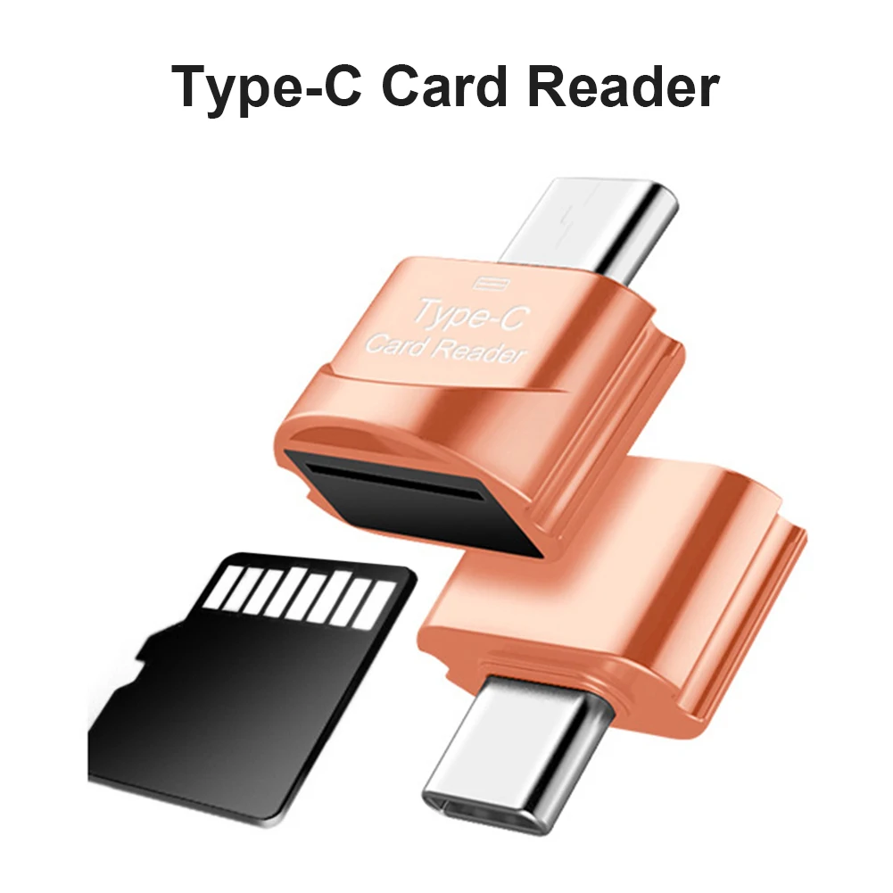 

USB 3.1 Type C для TF-адаптера, OTG кардридер, устройство для чтения карт памяти, высокоскоростной USB-адаптер для ПК и ноутбука