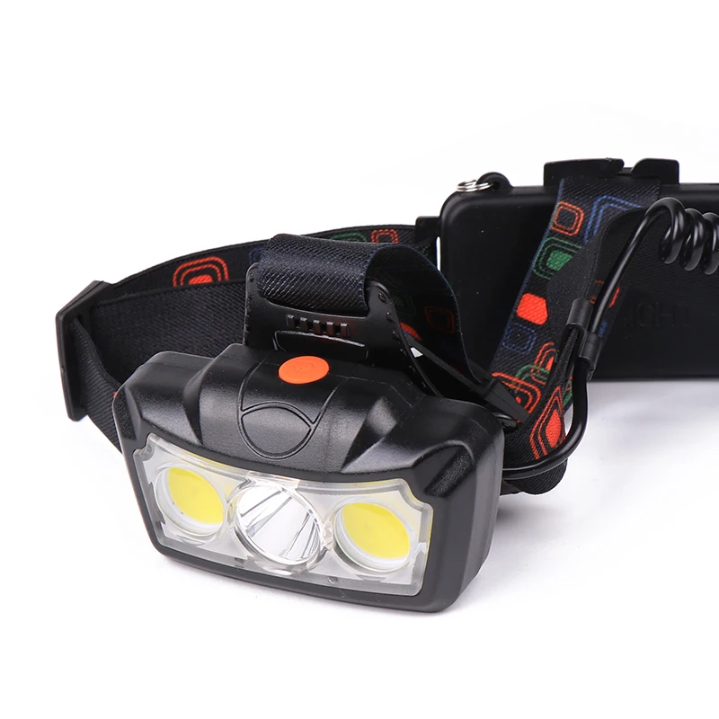 

Head Light Compact Headlight Xm-l T6 4 Modes Headlamp Led 2x 18650 Battery Direct Charge Flashlight Lamp Torch for Night Running