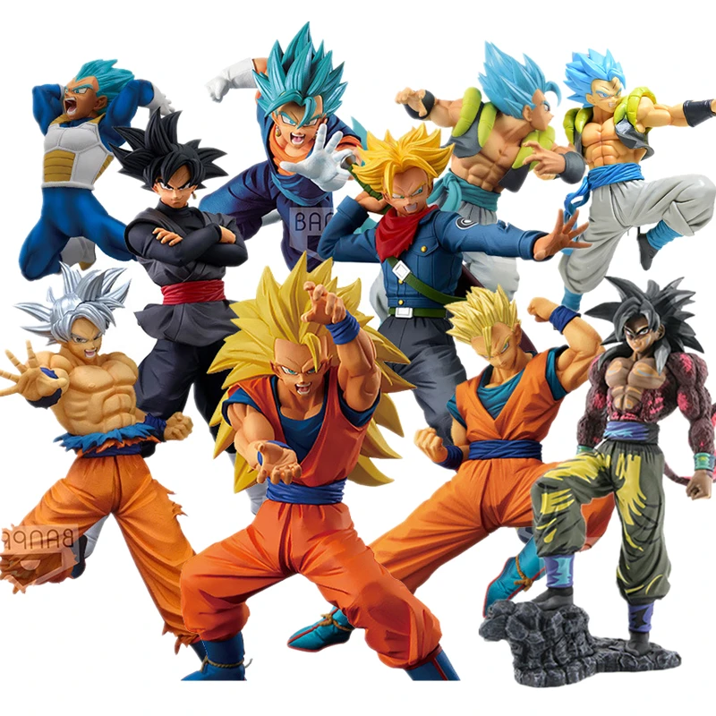 24-х стилях аниме Dragon Ball Z фигурка Сын Гохан Manga модель Супер Saiyan героя Figma ПВХ