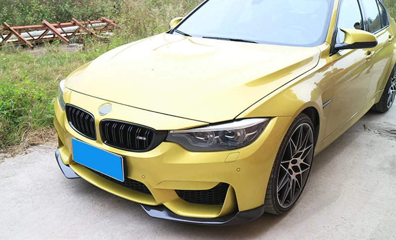 Передняя опора из углеродного волокна брызговики для губ BMW 3 4 Серии F80 F82 F83 M3 M4 2014