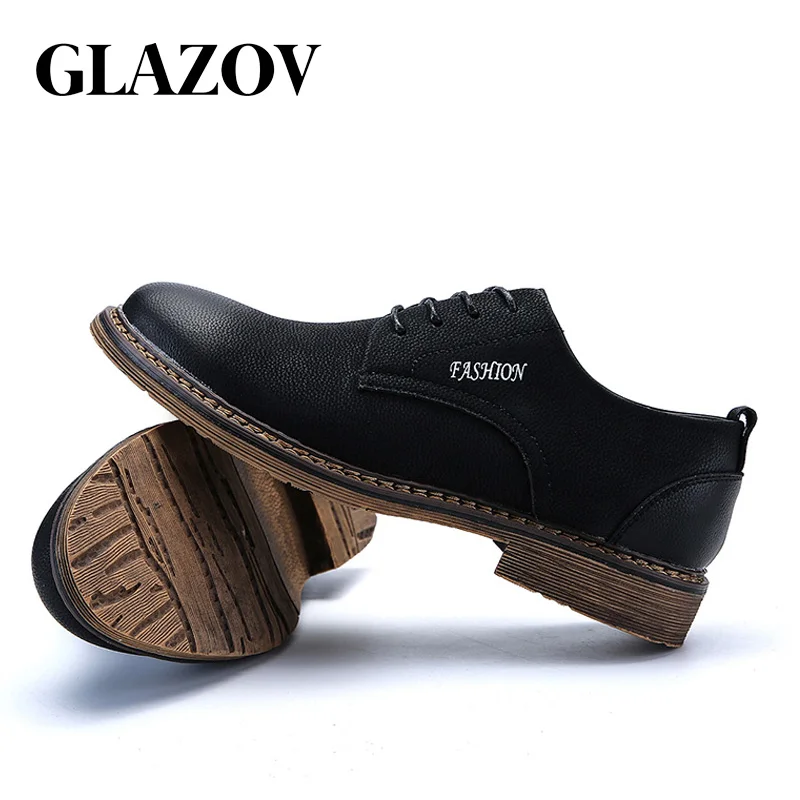 GLAZOV/брендовая модная осенне Весенняя Удобная рабочая обувь высококачественные