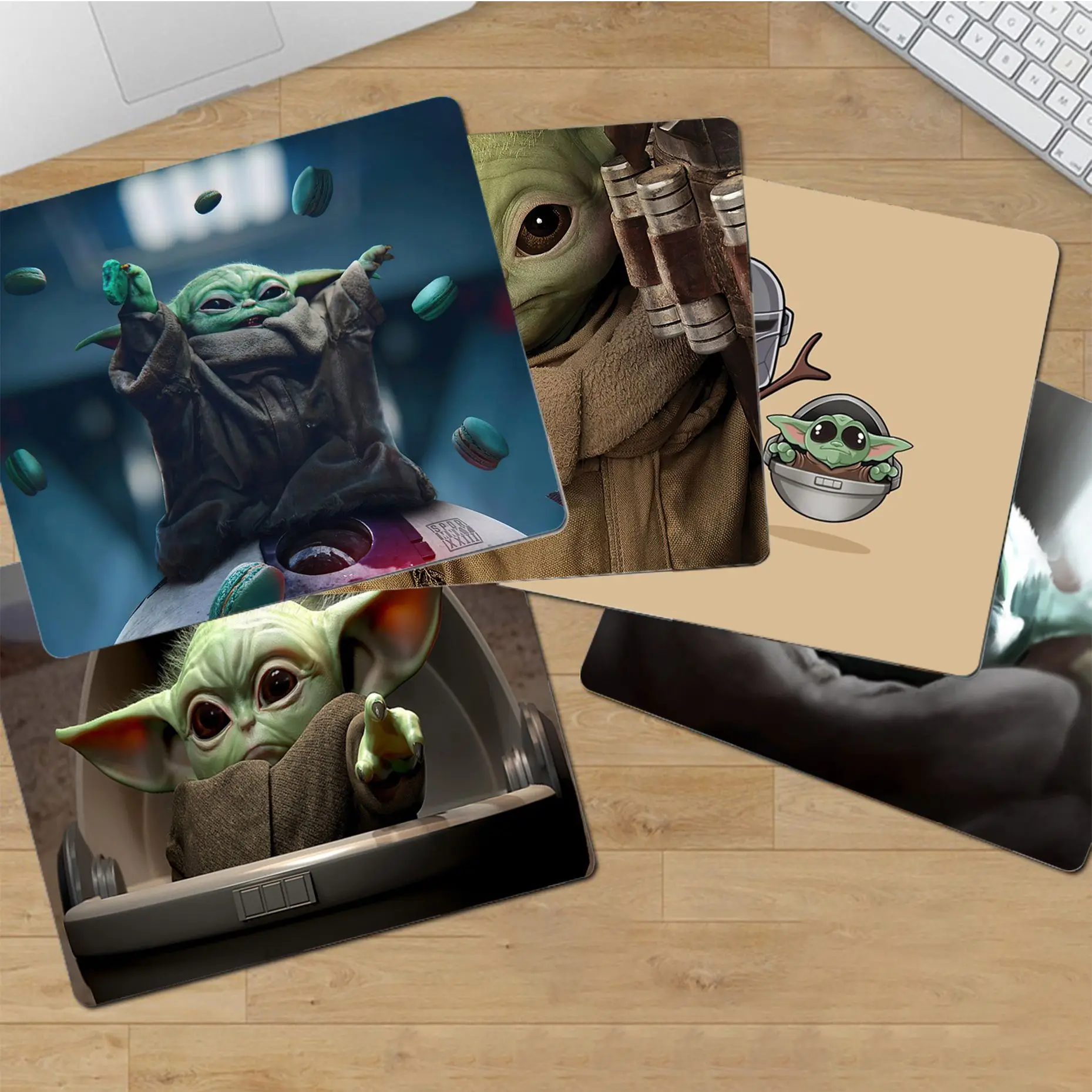 

Hot Sales Disney Baby Yoda The Mandalorian Customized laptop Gaming mouse pad Top Selling Wholesale Gaming Pad mouse
