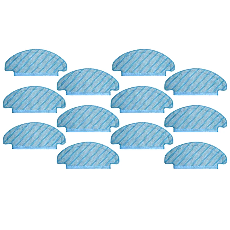 

12Pcs Cleaning Mop Cloths for Ecovacs Deebot Ozmo T8 Vacuum Cleaner Accessories Mop Floor Cleaning Replacement Cloth