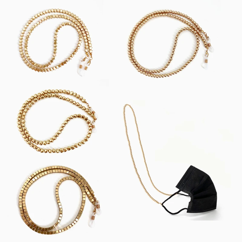 

Face Mask Storage Decoration Neck Chain 2 Hooks Anti-dirt Anti-falling Mask Lanyard Mask Hanging Storage Rope Glasses Chain New