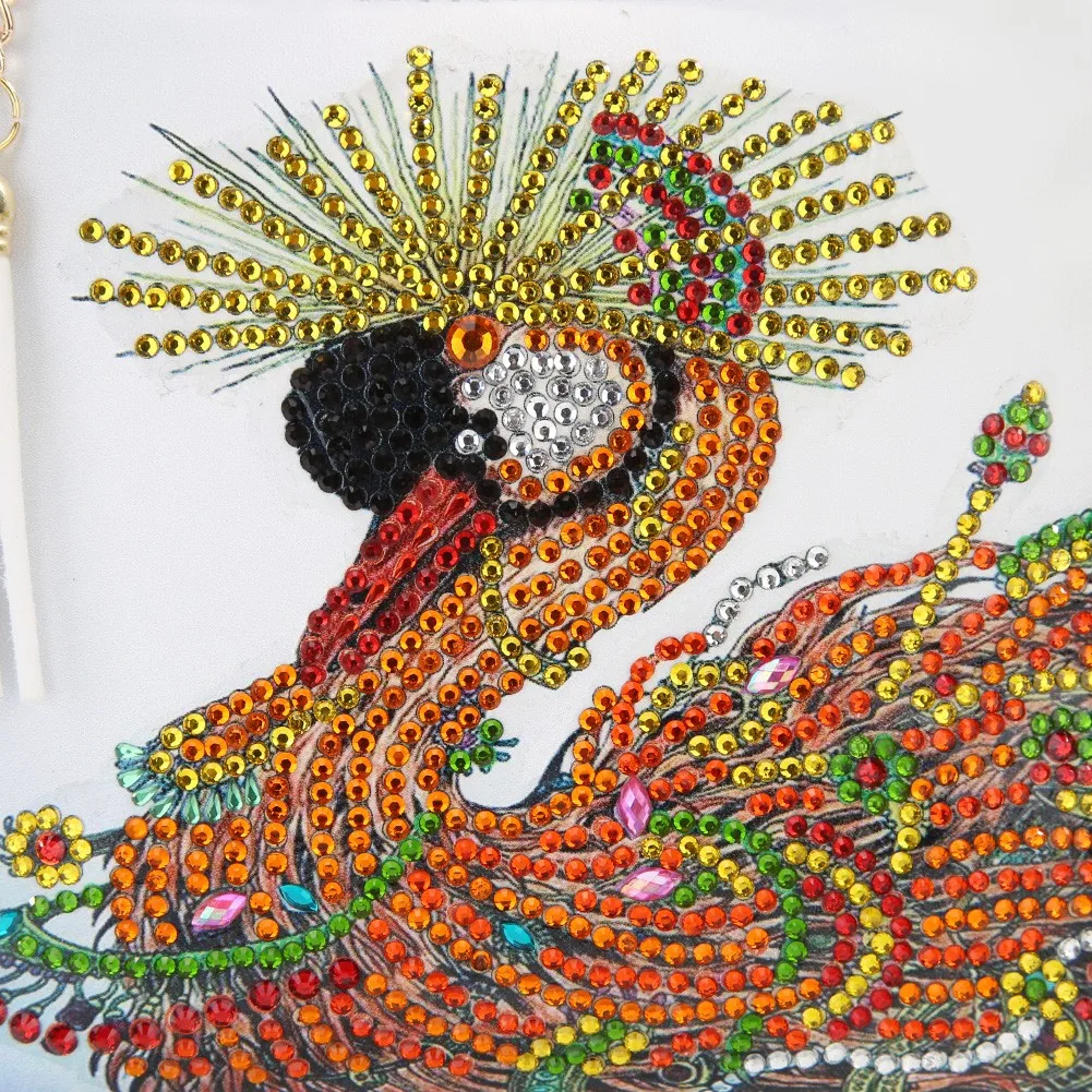 Женская модная кожаная сумка Кроссбоди с алмазной вышивкой сделай сам на плечо