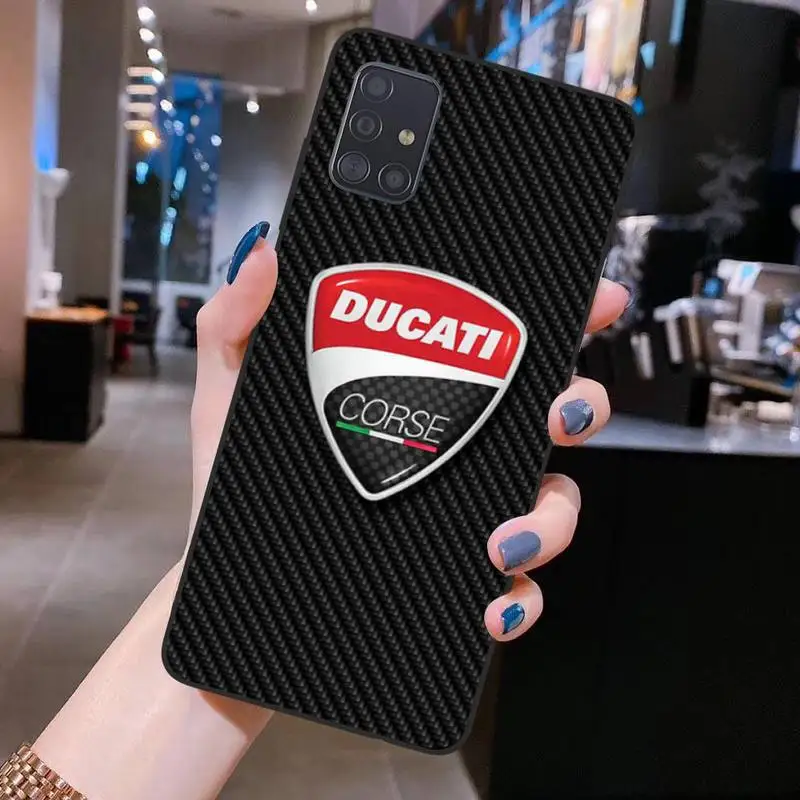 

Motorcycle brand DUCATI DIY phone Case cover Shell for Samsung S20 plus Ultra S6 S7 edge S8 S9 plus S10 5G lite 2020