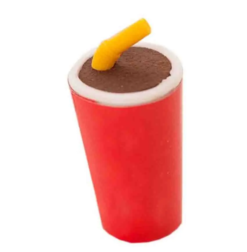 1 шт. креативные ластики в форме еды гамбургерские чипы резиновый ластик