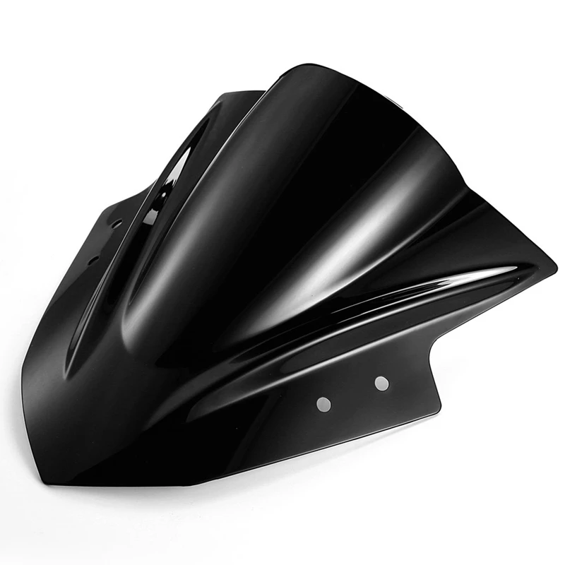 Лобовое стекло мотоцикла с двойным пузырьком для Kawasaki Ninja 300 EX300 2013 2014 2015 2016 2017