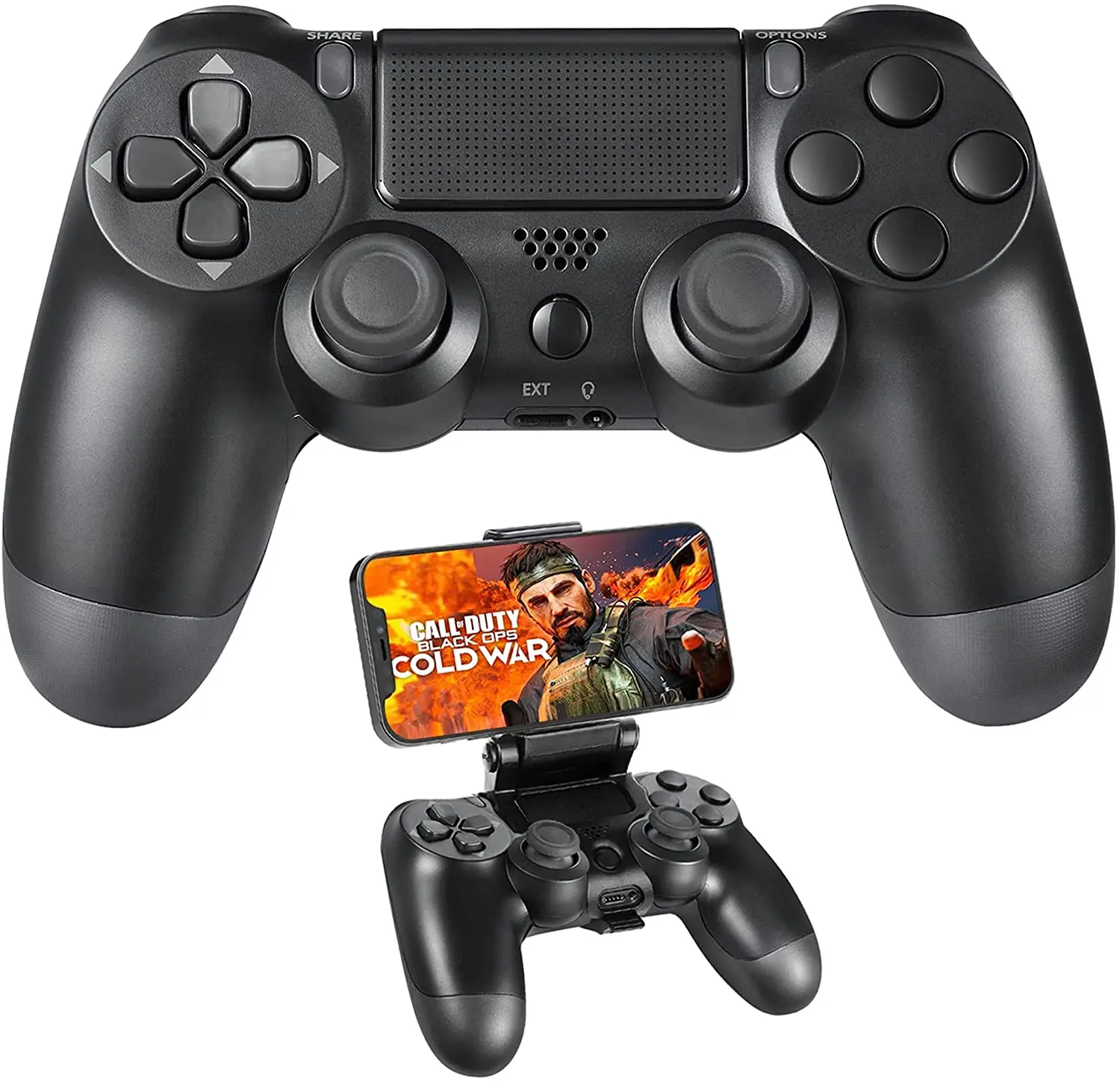 

Контроллер Playstation 4, беспроводной контроллер PS4 с креплением на клипсе, 1000 мА · ч, Bluetooth, удаленный джойстик, ПК геймпад с двойным