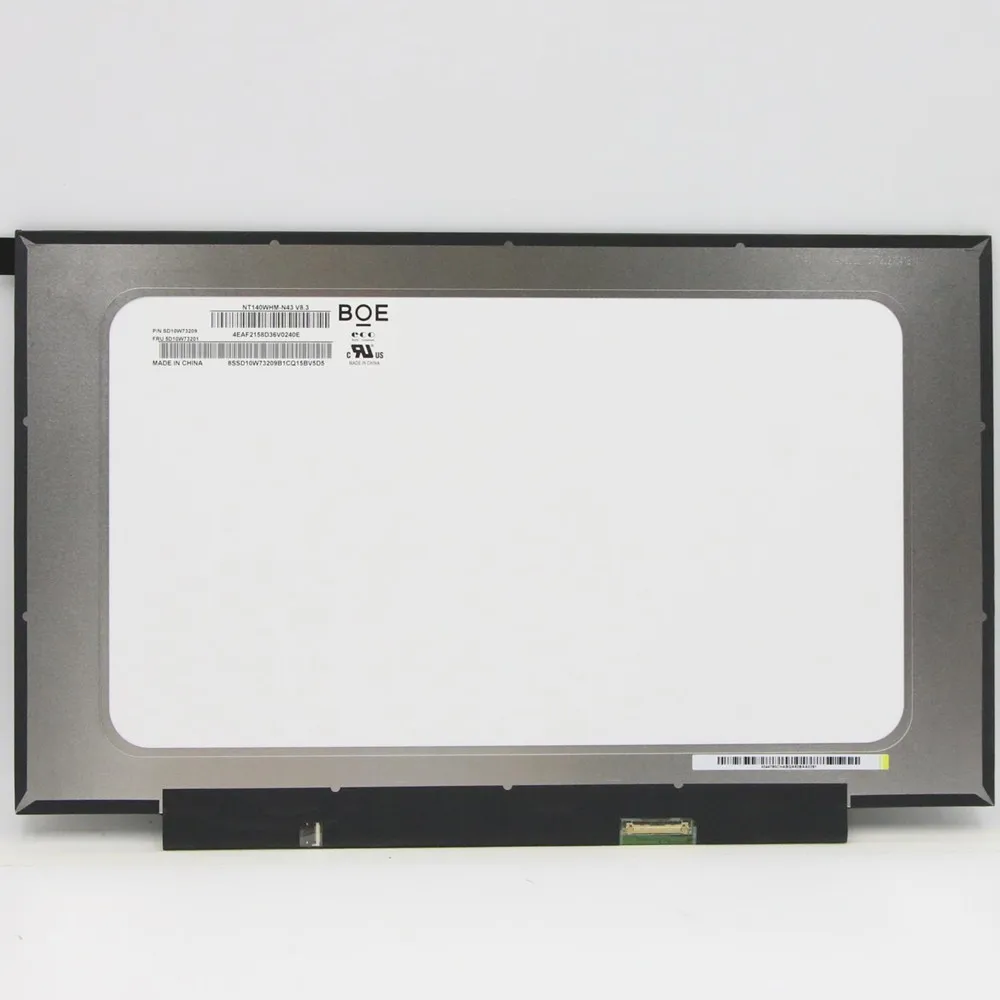 

14.0 Inch slim 1920*1080 FHD IPS LCD LED Display NV140FHM-N61 00NY436 For Thinkpad X1 Carbon 5th 6th Screen