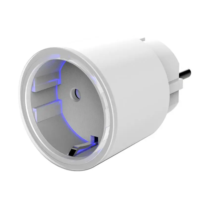 Умная розетка питания Smart Life с Wi-Fi вилка европейского стандарта таймер голосовое
