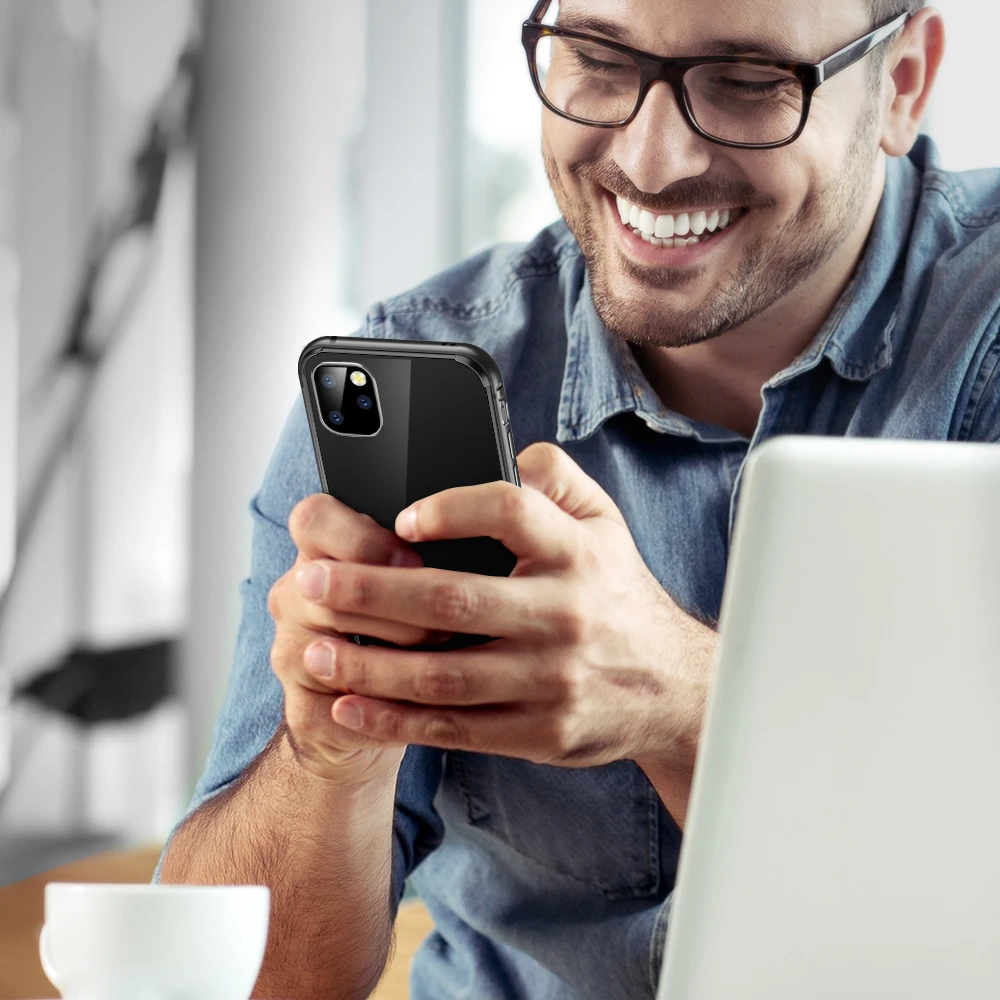 ESR металлический бампер чехол для телефона для iPhone 11 Pro Max, брендовый защитный чехол с мягкой внутренней рамкой, чехол для iPhone 11 11 Pro