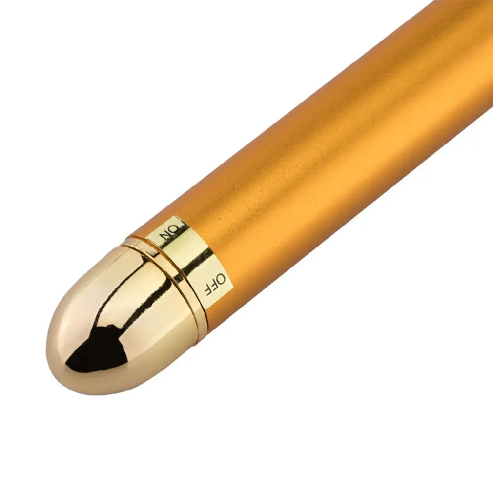 

27K Gold Bar T Type Electric Golden Beauty Stick V Face Artifact Facial Massage Stick Beauty Equipment Vibration Meter