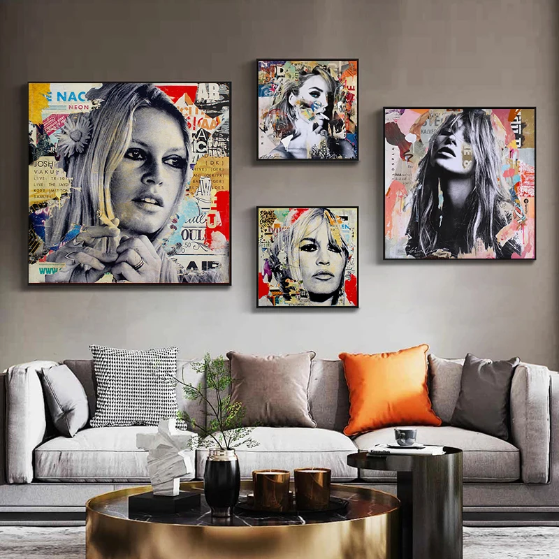 

Avril Ramona Lavigne Singer Portrait Abstract Graffiti Canvas Wall Art Picture Poster Prints Cuadros Living Room Home Decoration