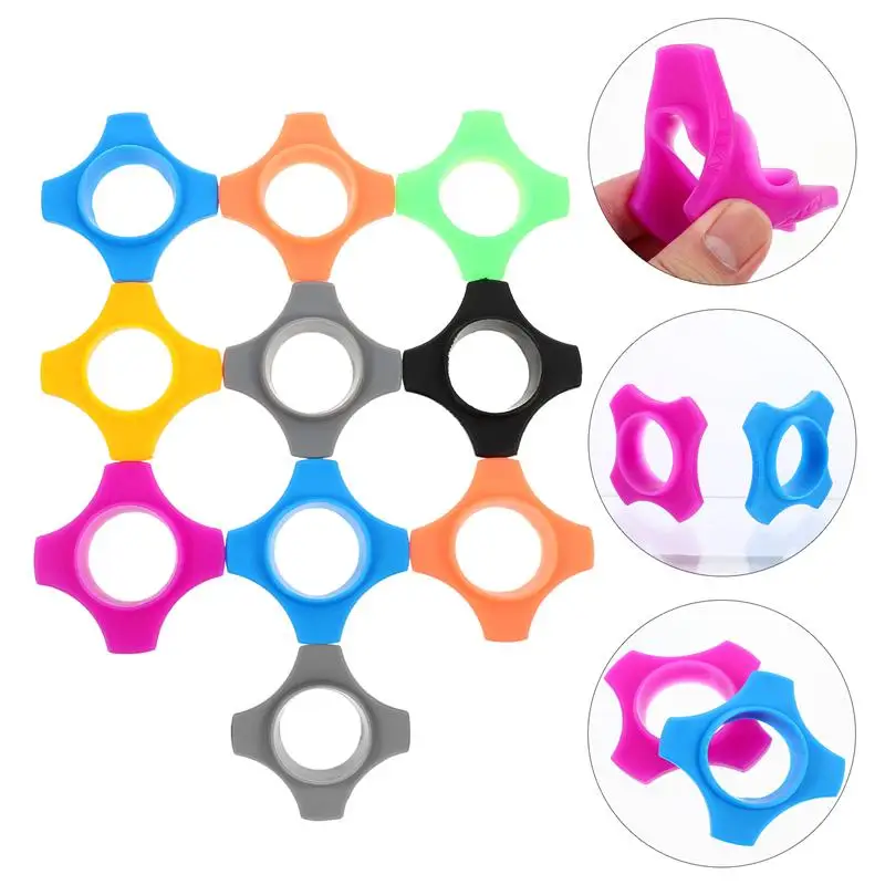 

10Pcs Durable Practical Mic Anti-slip Rings Microphone Anti-roll Rings Wireless Microphone Supplies