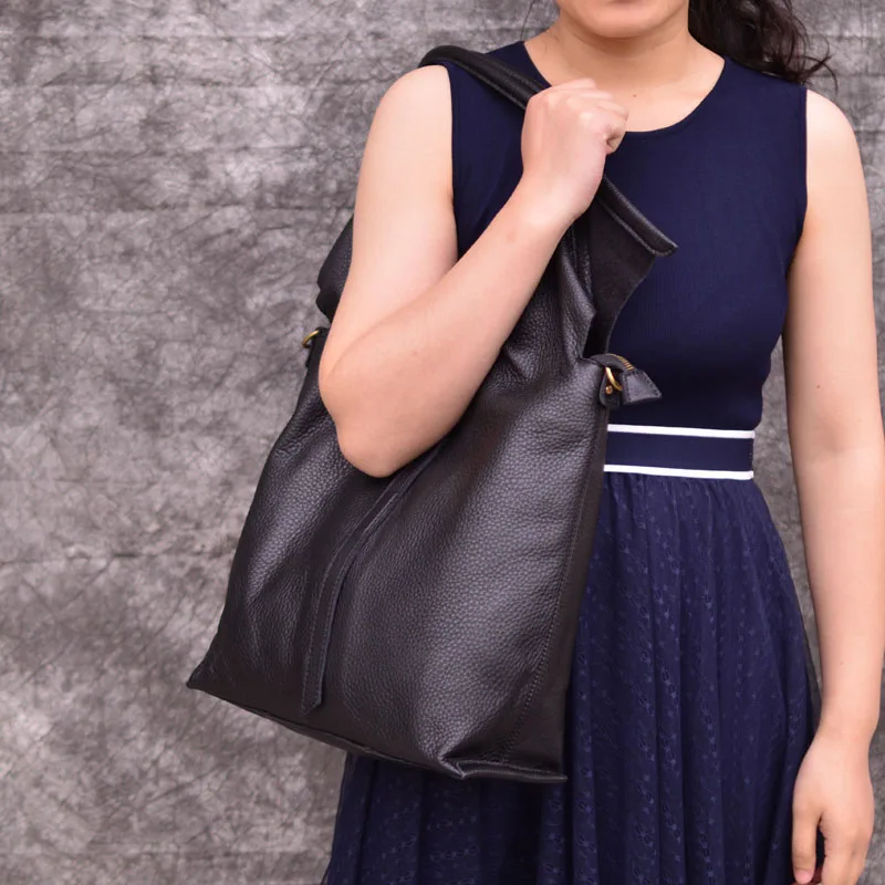 AETOO бренд коровья кожа дизайнерский сумка-мешок из воловьей кожи женские сумки на