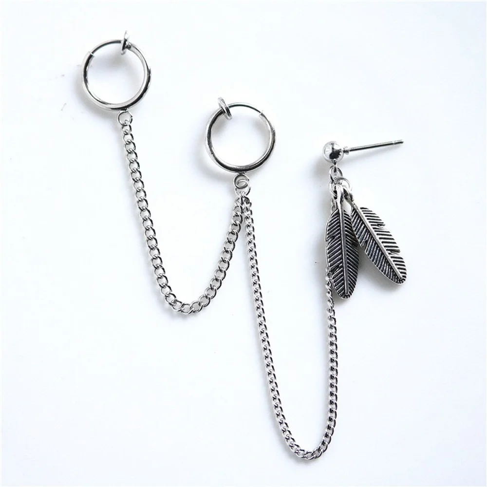 

New Earrings White Feather Earrings for Women Fashion Jewelry Korea Tassel Earrings Korean Jewelry Grunge Earrings Wholesale