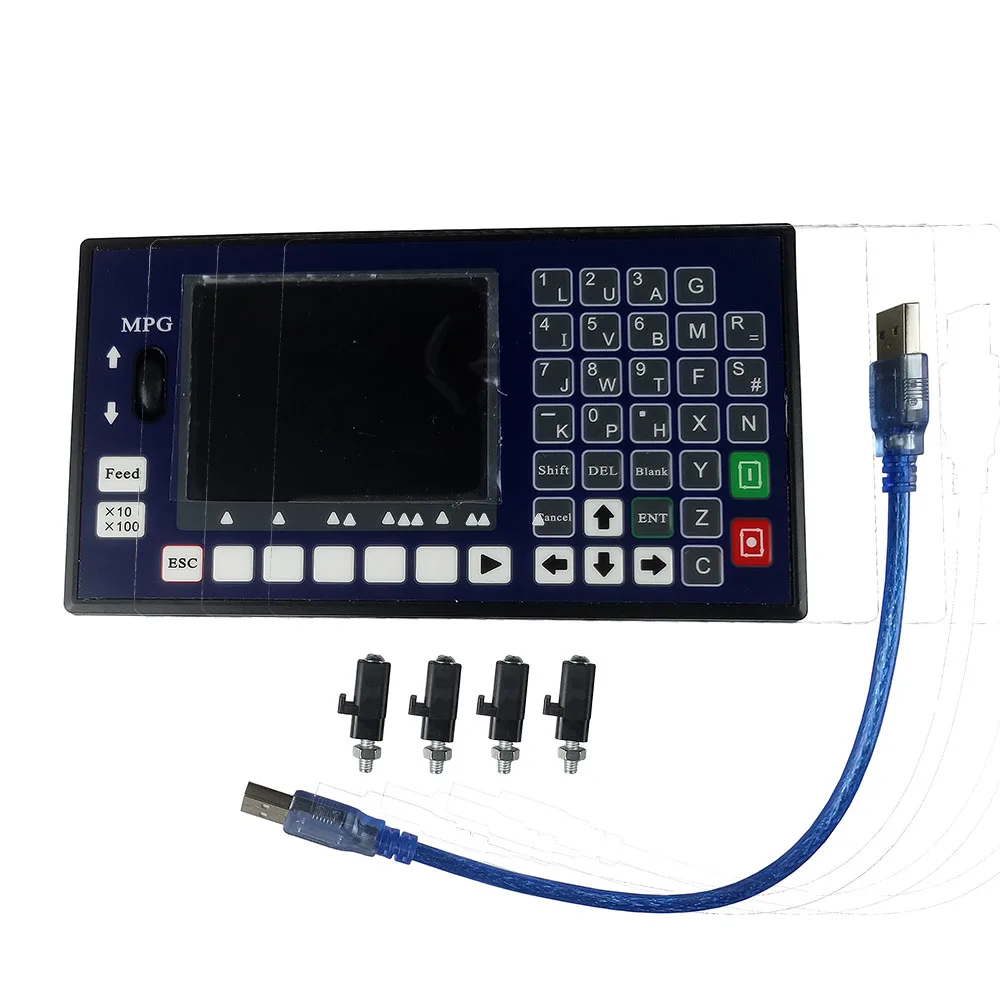 4 Оси CNC Управление TC5540H 400 кГц USB флешки код G шпинделя MPG инструмент настройки