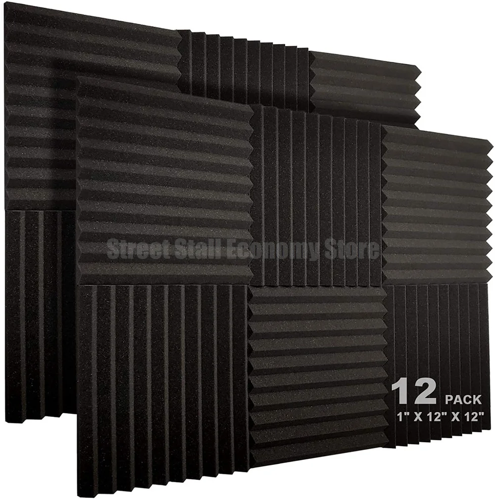 Акустические пенопластовые панели 12 24 48 в упаковке 1 ''x 12'' x