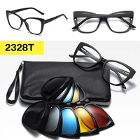 adsorption lenses 5 kinds easily replaced sunglasses men and women driving glasses night vision