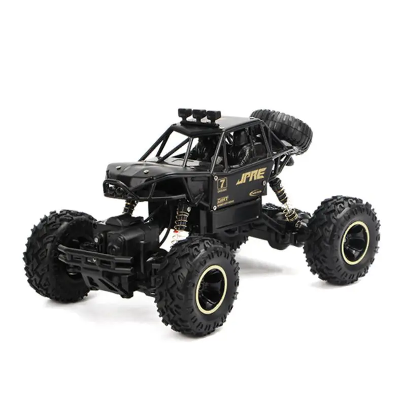 Black 1:16 4WD Monster Truck внедорожный автомобиль с дистанционным управлением Buggy Crawler автомобиль с дистанционным управлением автомобиль с радиоуправлением led машина RC автомобиль - Цвет: Black