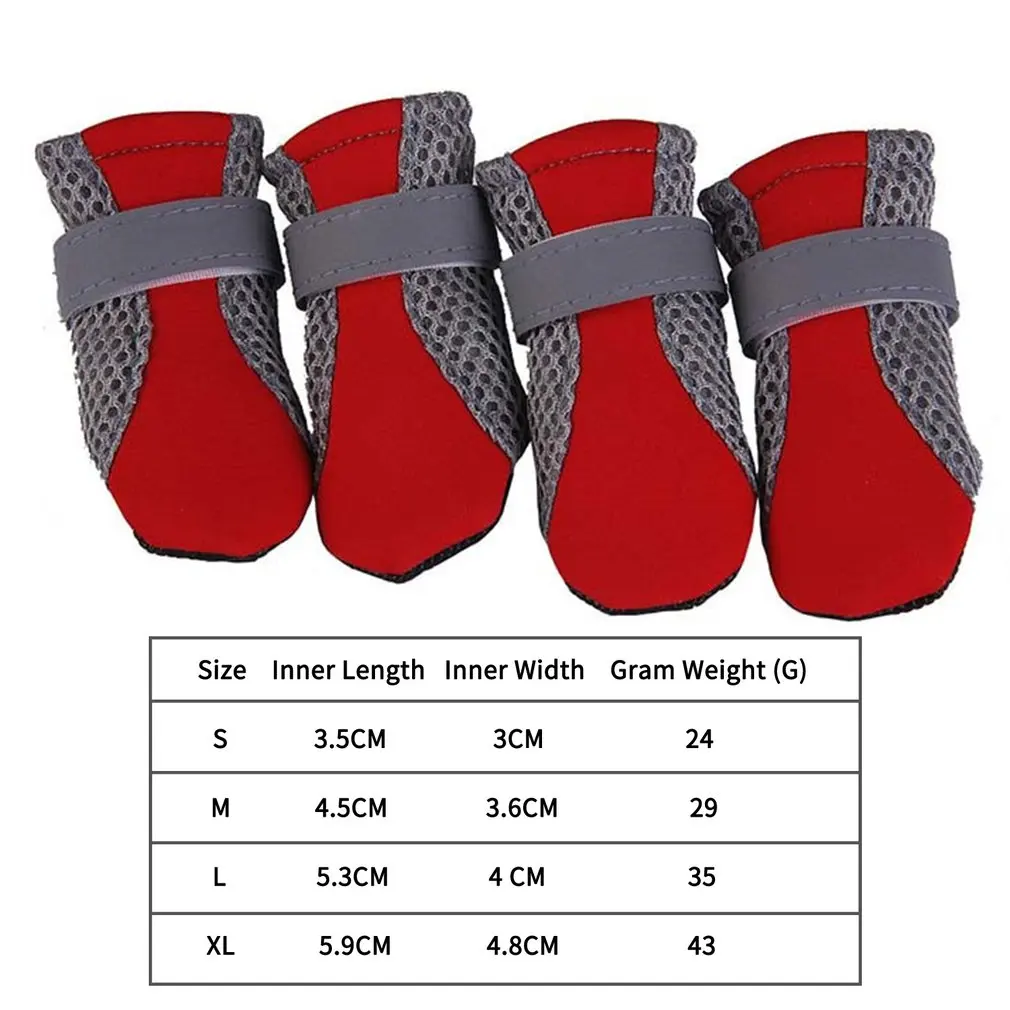 

Dog Winter Warming Shoes Breathable Comfortable Washable Universal Pet Shoe Non-slip Sole Pet Shoes Dog Net Shoes Pet Supplies