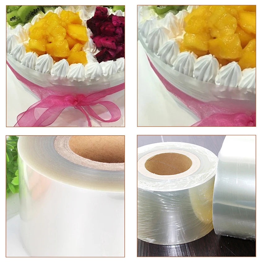 Регулируемый мусс кольцо пресс форма для торта объемный пленка края воротник