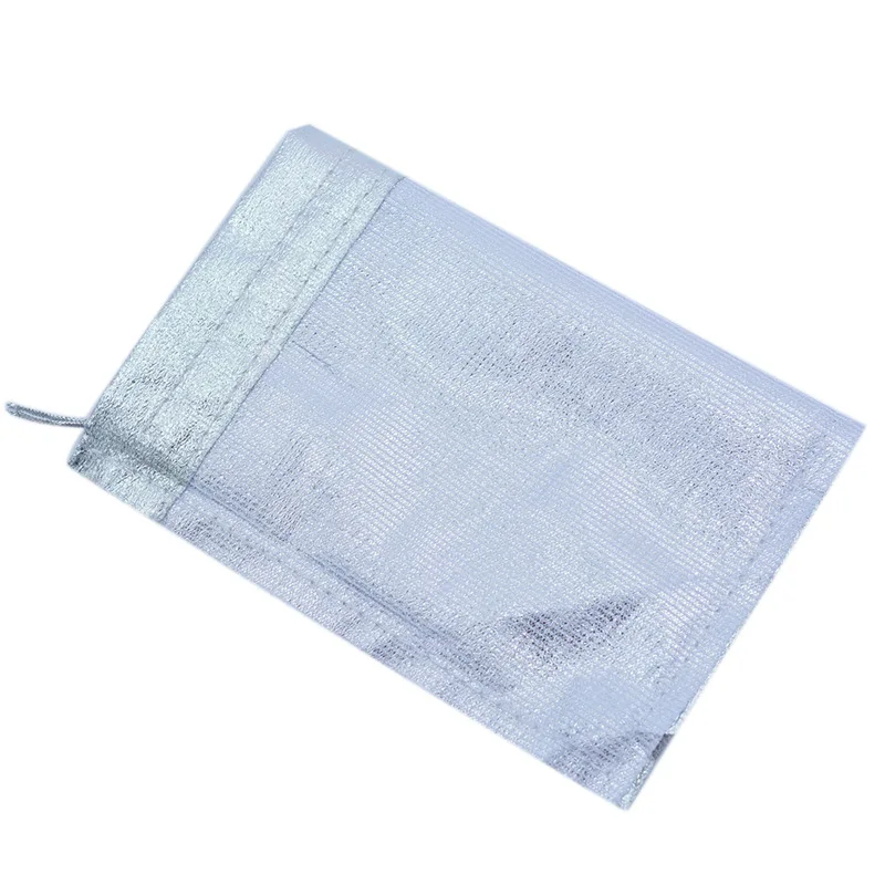 Мешочки из органзы золотого и серебряного цвета для ювелирных изделий