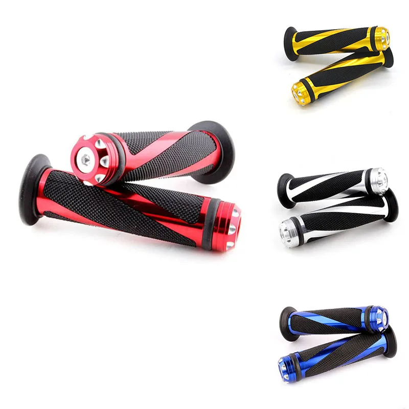 

7/8Inch 22MM Universal Motorcycle Handle Handlebar Hand Bar Grip for Kawasaki Honda Yamaha Suzuki Benelli Ducati