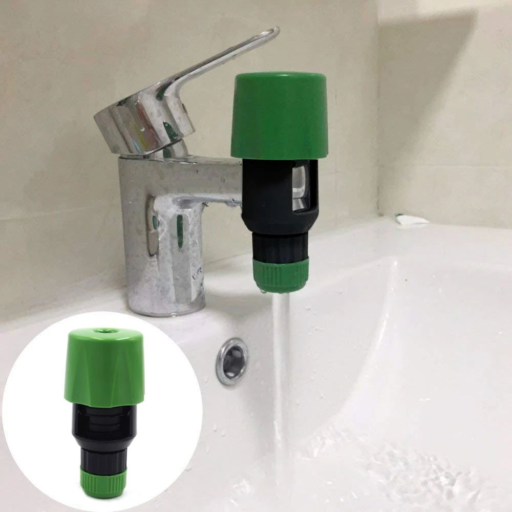 Универсальный нажмите чтобы садовый шланг трубы разъем смеситель кухонный кран