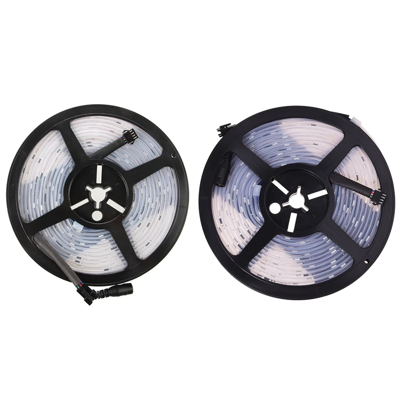 

2Pcs Waterproof 5M Strip Light Chasing Magic Dream Color 133 Changes - Rgb 6803Ic Led & 5050Smd Rgb Led 6803Ic