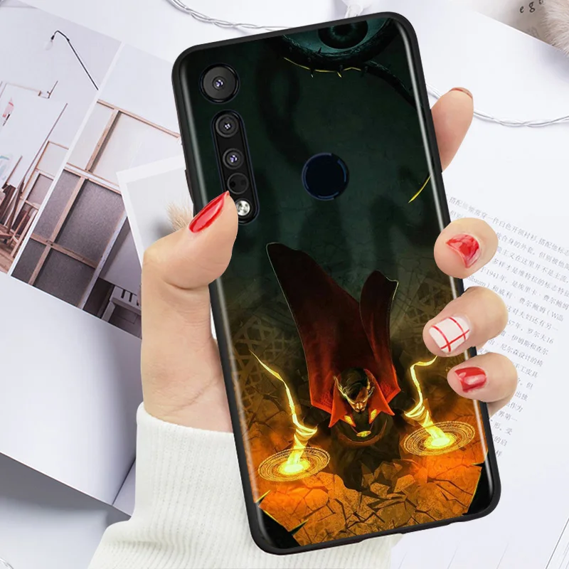 

Marvel Avengers Super Hero Doctor Strange For Motorola G9 G8 G Power One Fusion Edge E6 Plus Play Lite TPU Silicone Phone Case