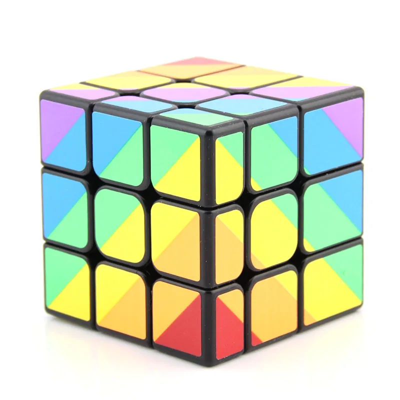 Оригинальный высококачественный волшебный куб YongJun Scalene 3x3x3 YJ 3x3 скоростной пазл