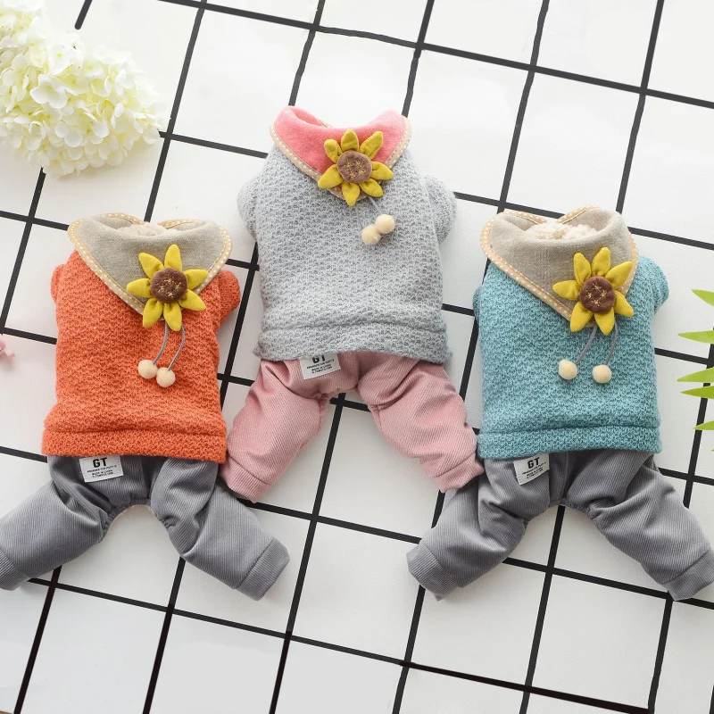 

Pet Clothing for Dog Jumpsuit Thicken Warm Dog Clothes Winter Doggie Yorkshire Pomeranian Bichon Poodle Schnauzer Costume Outfit