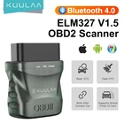 Профессиональный сканер KUULAA OBD2 ELM327 V1.5 OBD 2 Bluetooth 4,0 Автомобильный диагностический инструмент для AndroidПКIOS автомобильные аксессуары
