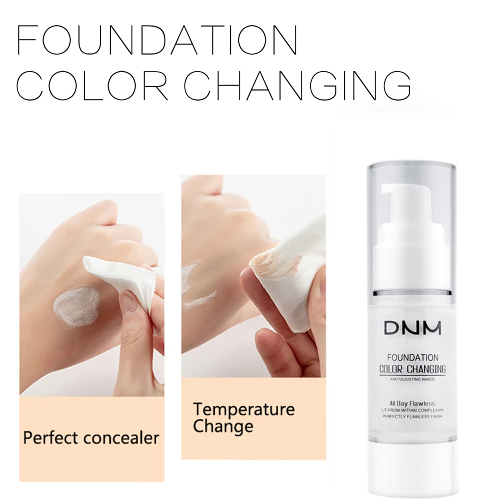 DNM 30 мл косметика/основа Увлажняющая краска для лица меняющая цвет Жидкая