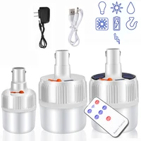portable camping led light bulb rechargeable emergency lights led battery tent solar outdoor lantern lighting for patio garden