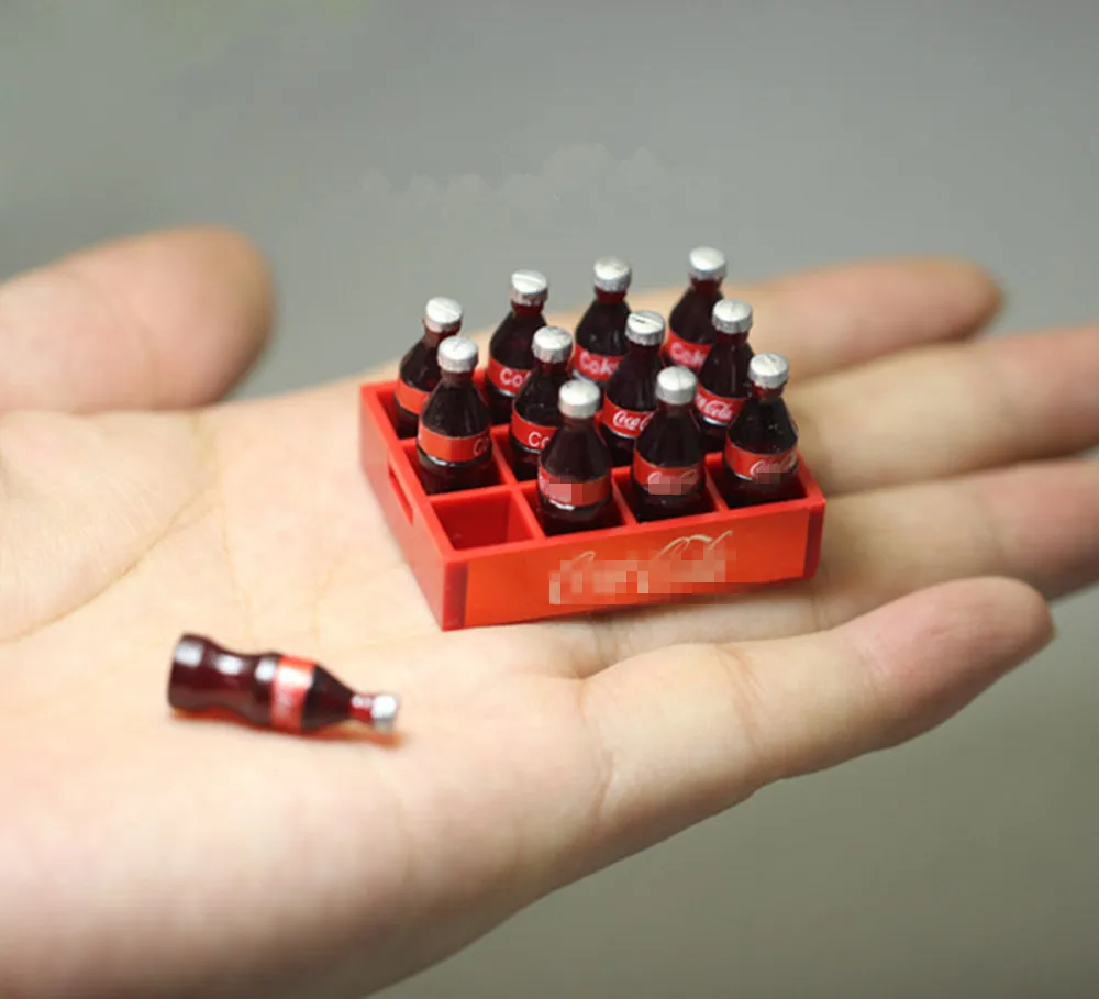 Креативное украшение колы для автомобиля мини-модель украшения салона приборной