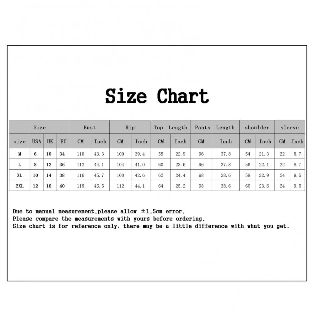 

Fashion Casual Women Short Sleeve O Neck T-shirt Blouse Plaid Pants Loose Pajamas Sleepwear Set vetement femme