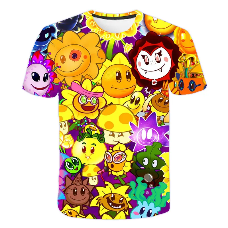 

game t shirt Cartoon T-shirt Casual Boys Clothes 3D Printed Kids Clothes Baby funny t shirts Summer t-shirt Tops