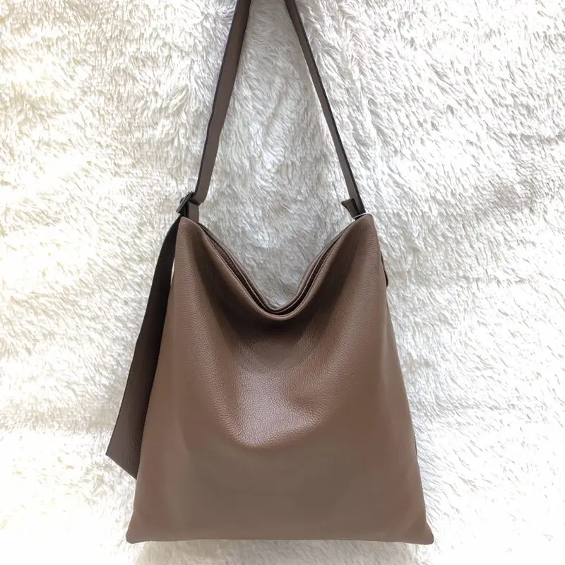 Dark Khaki DIENQI реального сумка женская из натуральной кожи Для женщин Сумки сумка Курьерские сумки для Для женщин большой дамы сумки портфель - Цвет: Dark Khaki