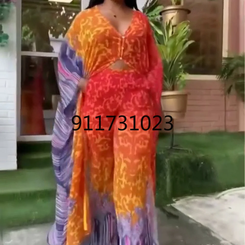 Комплект из двух предметов Женская африканская одежда африканские Дашики новые