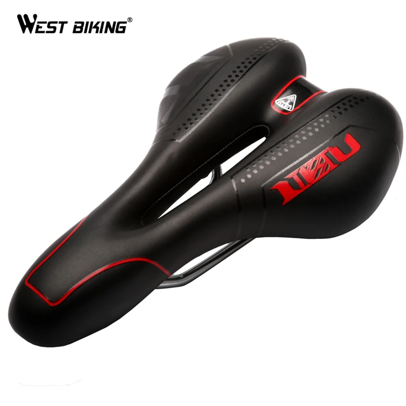 WEST BIKING велосипедное седло нескользящее сидение Силикагель Подушка дышащая Sillin